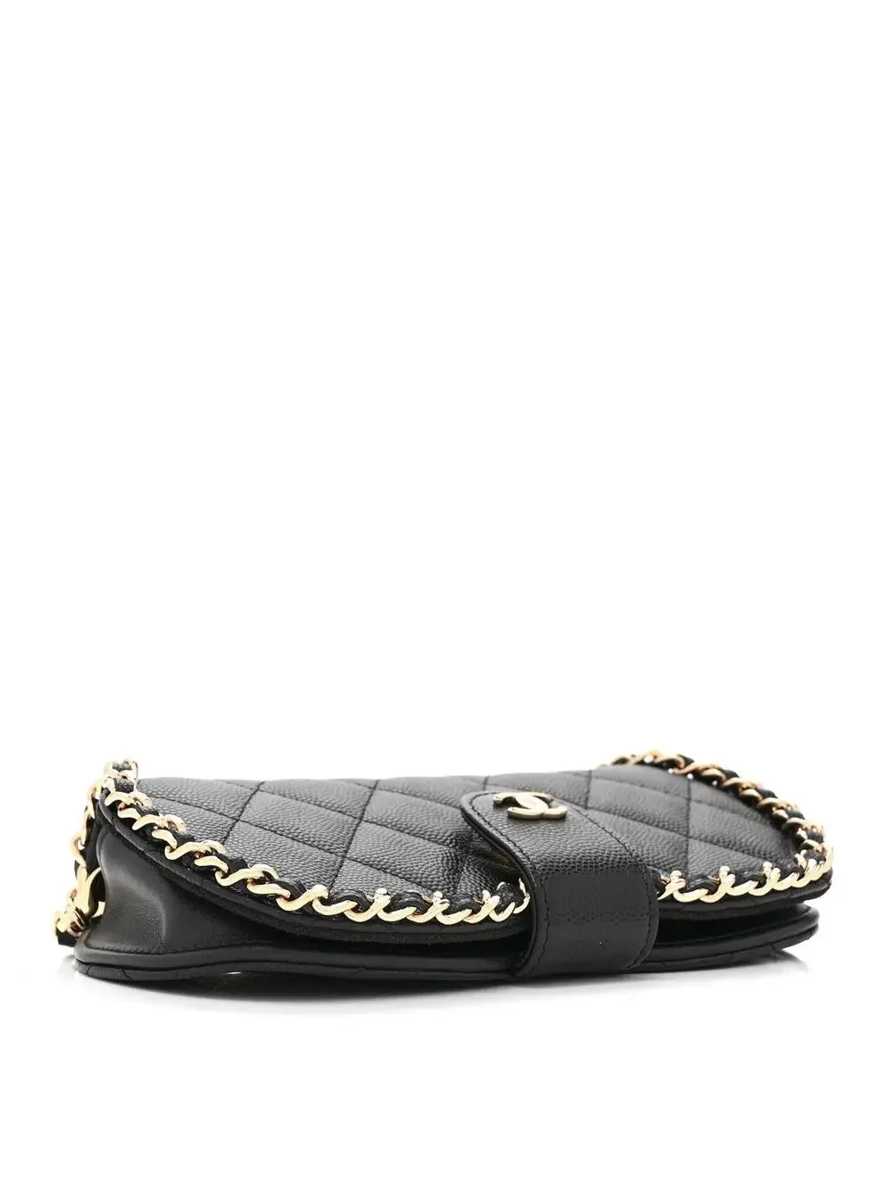 Chanel Caviar Quilted Chain Glasses #321492C18B